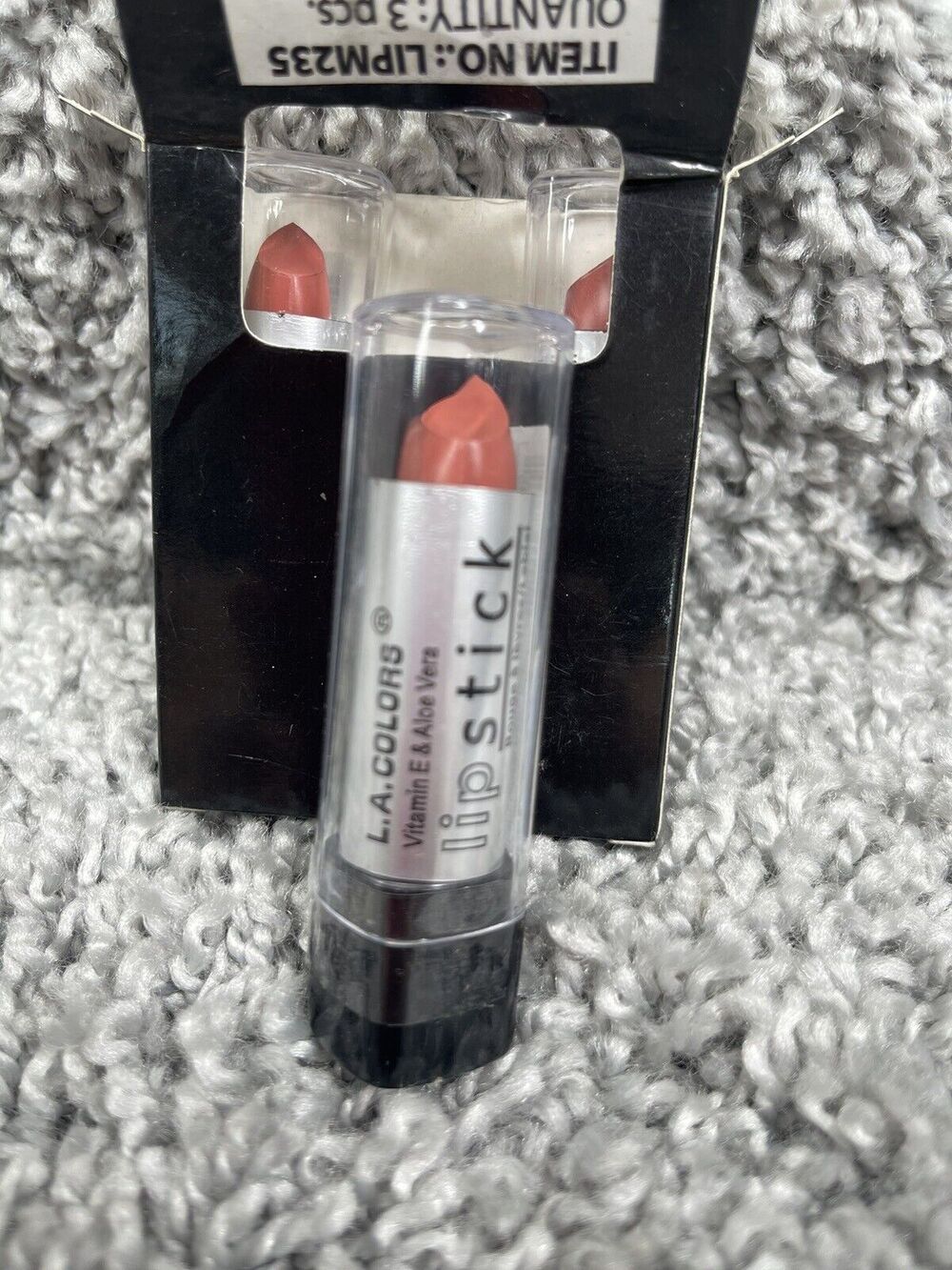L.A. COLORS Lipstick Matte Caramel Cream Lot of 3 LIPM235 New
